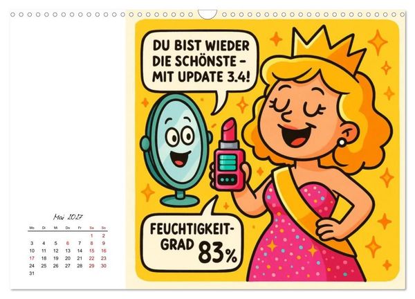 Produktbild: Job-Chaos total - voll Panne, voll verpeilt (Wandkalender 2027 DIN A3 quer), CALVENDO Monatskalender