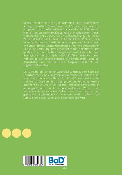 Produktbild: Grundlagen des Rechnungswesens: Einf&uuml;hrung in die Buchhaltung
