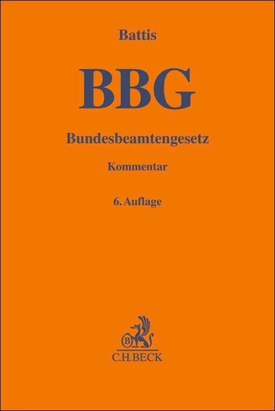 Produktbild: Bundesbeamtengesetz. BBG