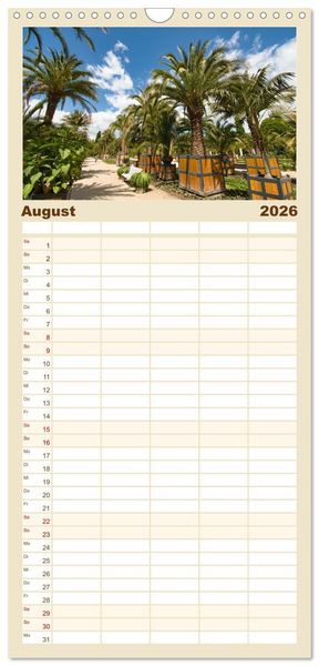 Produktbild: Familienplaner 2026 - Streifzug durch das Weserbergland mit 5 Spalten (Wandkalender, 21 x 45 cm) CALVENDO