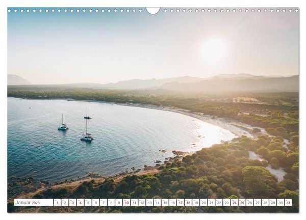 Produktbild: Sardinien. Sch&ouml;ne Landschaften und bunte St&auml;dte. (Wandkalender 2026 DIN A3 quer), CALVENDO Monatskalender