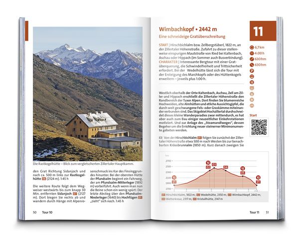 Produktbild: KOMPASS Wanderf&uuml;hrer Zillertal, 55 Touren mit Extra-Tourenkarte