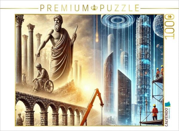 CALVENDO Puzzle Ingenieurwesen und Baukunst 1000 Teile Lege-Größe 64x48cm Foto-Puzzle für glückliche Stunden