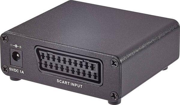 SpeaKa Professional AV Konverter SP-SC/HD-02 [SCART - HDMI, Klinke] 1920 x 1080 Pixel