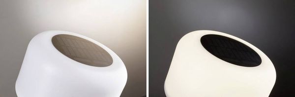 Produktbild: Paulmann 94606 Bartja Solar-Tischlampe 1.6W Warmwei&szlig; Wei&szlig;