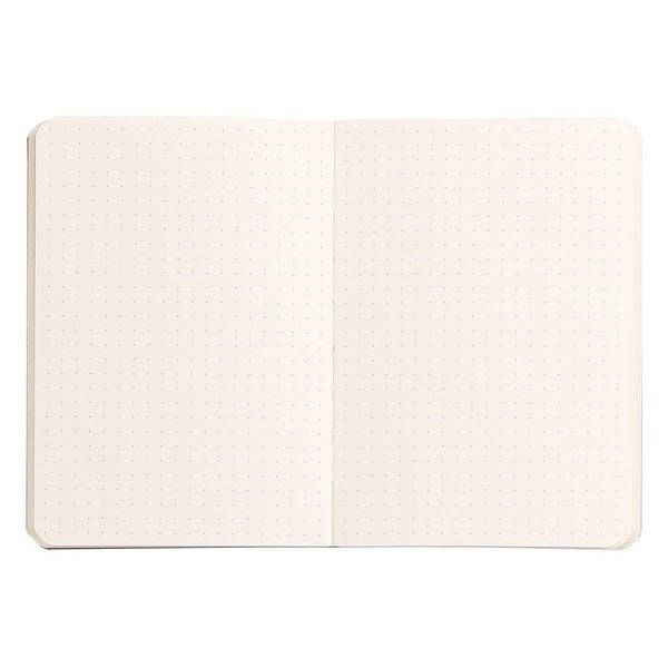 Produktbild: Rhodiarama Notizbuch Softcover A6 72 Blatt Dot-Lineatur saphirblau 90g, mit Gummizugverschluss