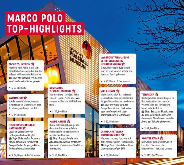 Produktbild: MARCO POLO Reisef&uuml;hrer Ruhrgebiet