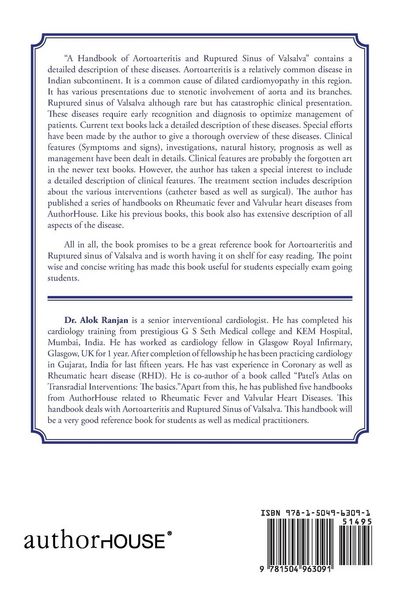 Produktbild: A handbook of Aortoarteritis And Ruptured sinus Of Valsalva