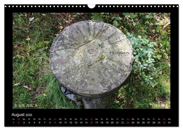 Produktbild: Geo-Tagging in Schwelm (Wandkalender 2026 DIN A3 quer), CALVENDO Monatskalender