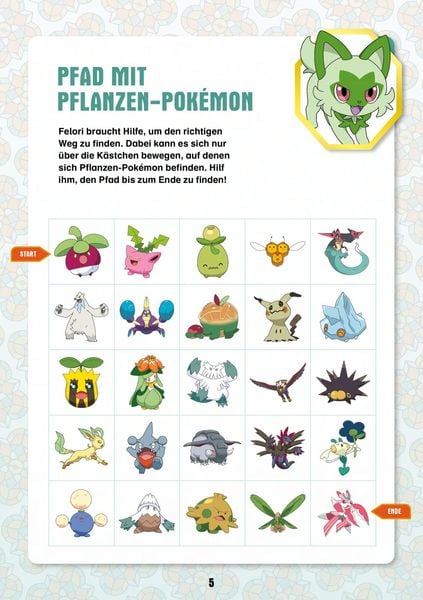 Produktbild: Pok&eacute;mon Activity-Buch: Mein toller Mal- und R&auml;tselblock