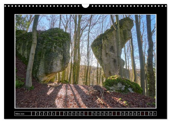 Produktbild: Wunderwelt Fr&auml;nkische Schweiz (Wandkalender 2026 DIN A3 quer), CALVENDO Monatskalender