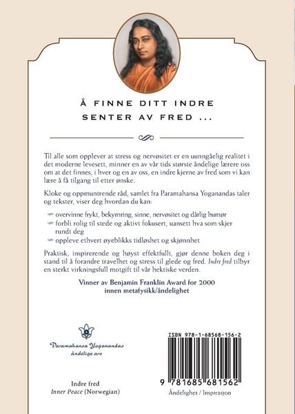 Produktbild: Indre fred (Inner Peace--Norwegian)