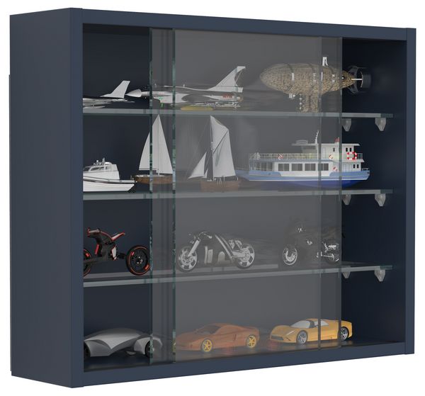 Produktbild: H&auml;ngevitrine Wandvitrine Sammel Deko Drivalo S