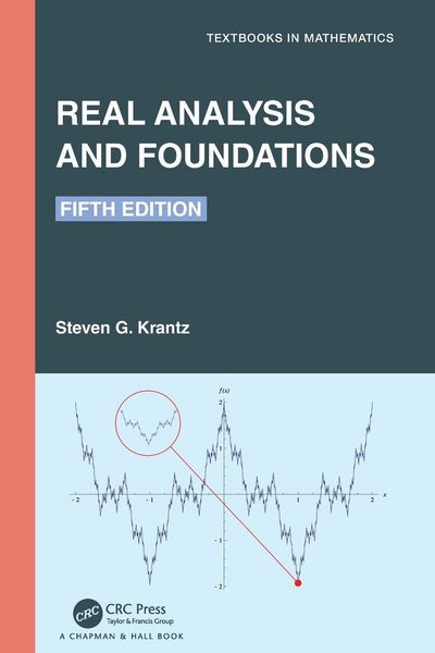 Produktbild: Real Analysis and Foundations