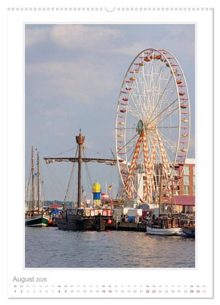 Produktbild: Eckernf&ouml;rde (Wandkalender 2026 DIN A2 hoch), CALVENDO Monatskalender