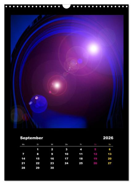 Produktbild: Licht-Portale (Wandkalender 2026 DIN A3 hoch), CALVENDO Monatskalender