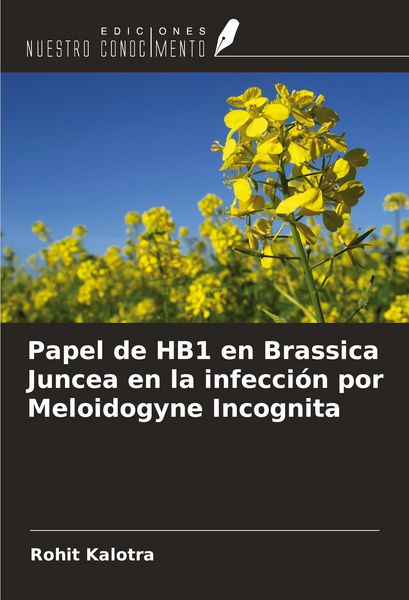 Produktbild: Papel de HB1 en Brassica Juncea en la infecci&oacute;n por Meloidogyne Incognita