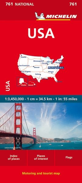 Produktbild: Michelin USA - National 761