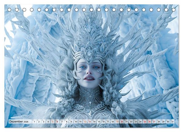 Produktbild: Zauberhafte M&auml;rchen aus aller Welt (Tischkalender 2026 DIN A5 quer), CALVENDO Monatskalender