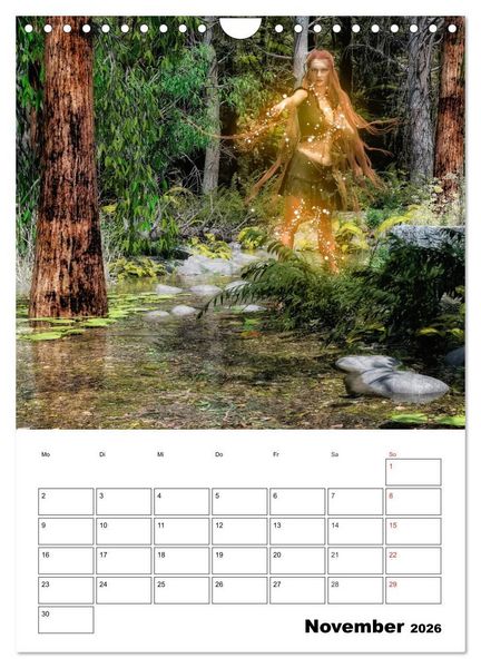 Produktbild: Im Land der imagin&auml;ren Feen (Wandkalender 2026 DIN A4 hoch), CALVENDO Monatskalender