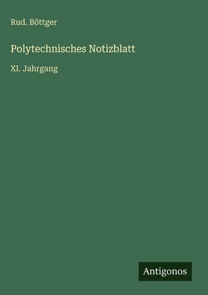 Produktbild: Polytechnisches Notizblatt
