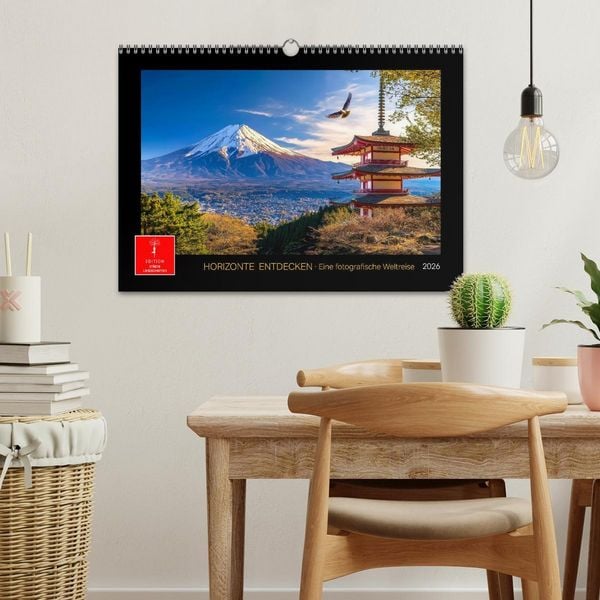 Produktbild: Horizonte entdecken - eine fotografische Weltreise (Wandkalender 2026 DIN A3 quer), CALVENDO Monatskalender