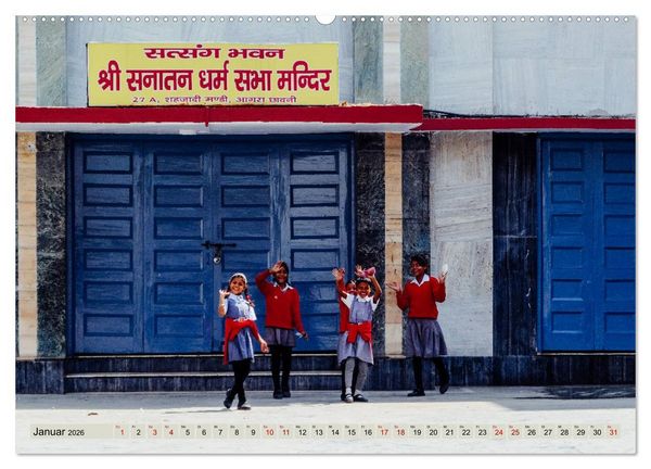 Produktbild: Eine Reise durch Rajasthan (Wandkalender 2026 DIN A2 quer), CALVENDO Monatskalender