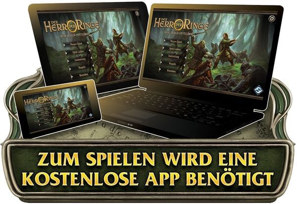 Produktbild: Fantasy Flight Games - Der Herr der Ringe: Reise durch Mittelerde
