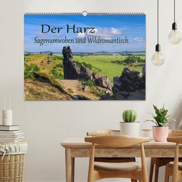 Produktbild: Der Harz - Sagenumwoben und Wildromantisch (Wandkalender 2026 DIN A2 quer), CALVENDO Monatskalender