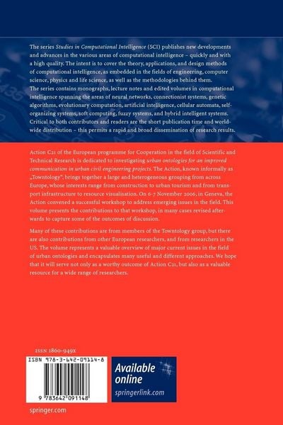 Produktbild: Ontologies for Urban Development