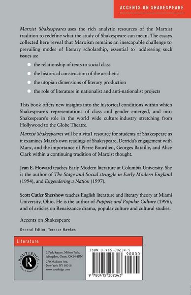 Produktbild: Marxist Shakespeares