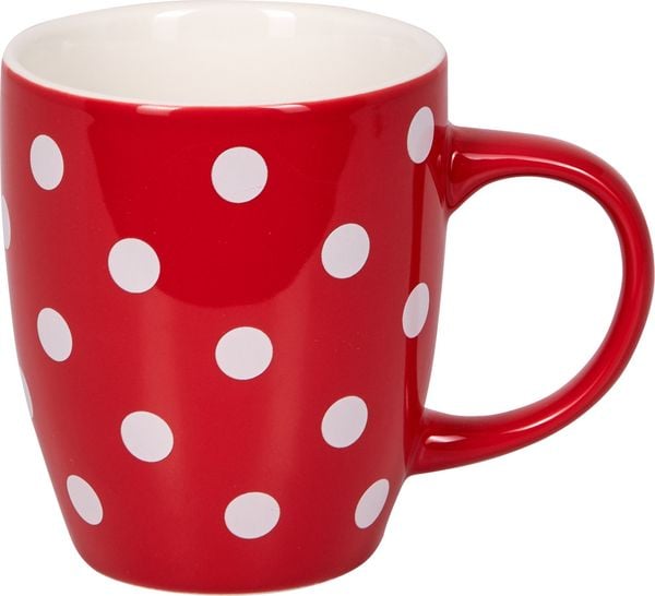 Produktbild: Porzellan-Tasse - Fr&ouml;hliche Tupfen