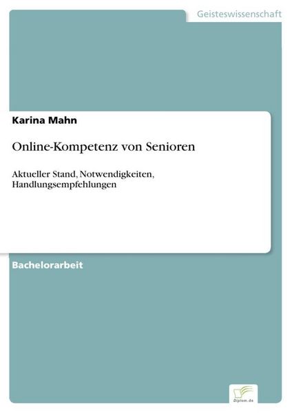 Produktbild: Online-Kompetenz von Senioren