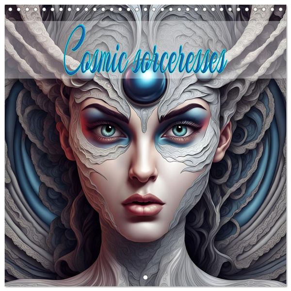 Produktbild: Cosmic sorceresses (Wall Calendar 2026 12 &times; 12 Inch) CALVENDO 12 Month Wall Calendar