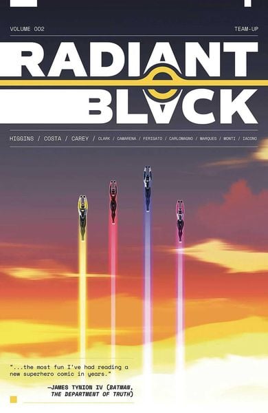 Radiant Black Volume 2: Team-Up, Taschenbuch von Kyle Higgins, Diamond Books, 9781534321090