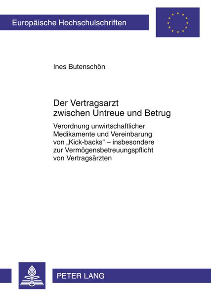 Produktbild: Der Vertragsarzt zwischen Untreue und Betrug