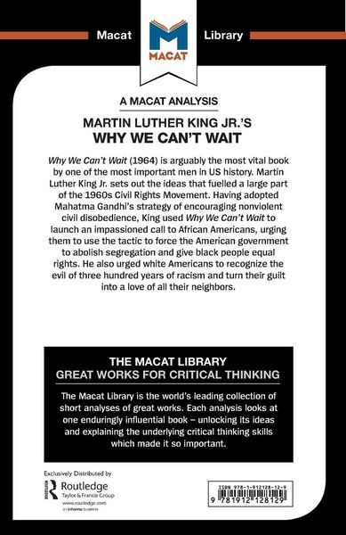 Produktbild: An Analysis of Martin Luther King Jr.'s Why We Can't Wait