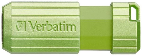 Produktbild: Verbatim USB DRIVE 2.0 PINSTRIPE USB-Stick 128GB Eucalyptus, Gr&uuml;n 49462 USB-A (USB 2.0)