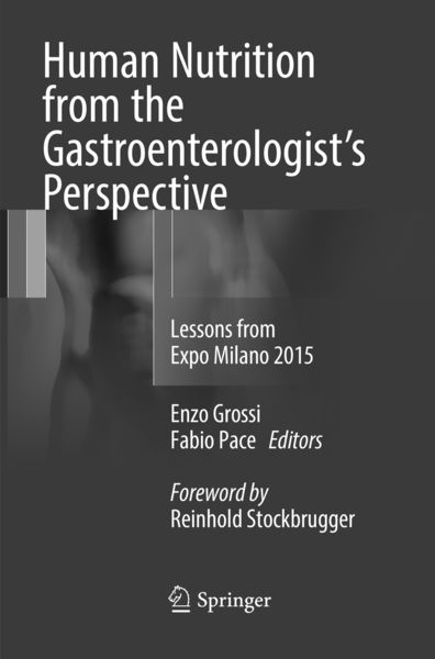 Produktbild: Human Nutrition from the Gastroenterologist&rsquo;s Perspective