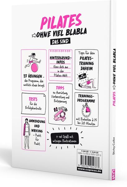 Produktbild: Pilates ohne viel Blabla