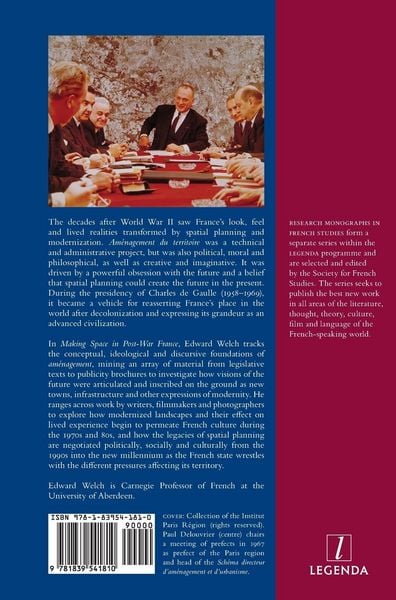 Produktbild: Making Space in Post-War France