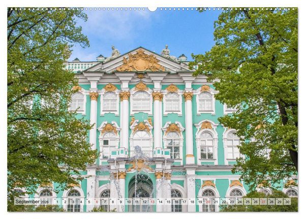 Produktbild: St. Petersburg - Historische Altstadt (hochwertiger Premium Wandkalender 2026 DIN A2 quer), Kunstdruck in Hochglanz