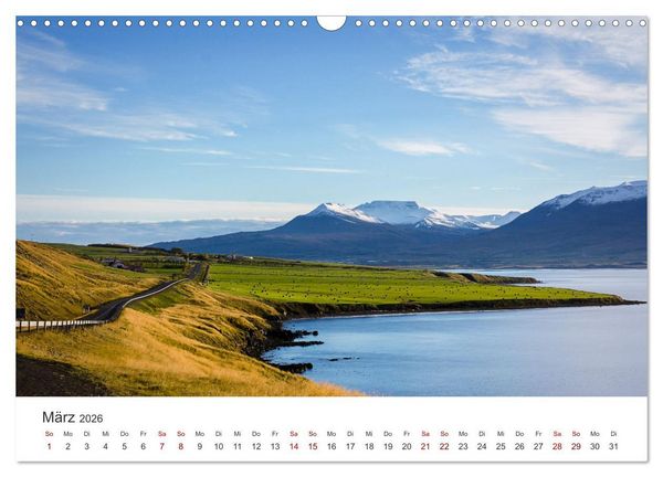 Produktbild: Island - Mehr als nur eine Insel. (Wandkalender 2026 DIN A3 quer), CALVENDO Monatskalender