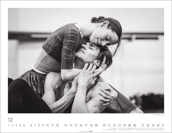 Produktbild: Ballettsaal - Stuttgarter Ballett Kalender 2027 - Stuttgarter Ballett