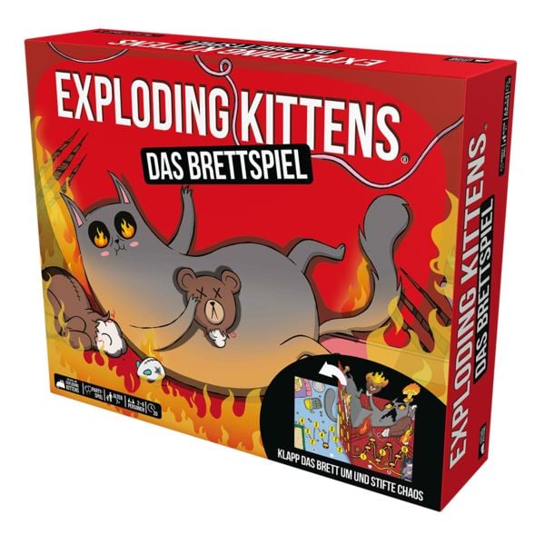 Produktbild: Exploding Kittens:Das Brettspiel