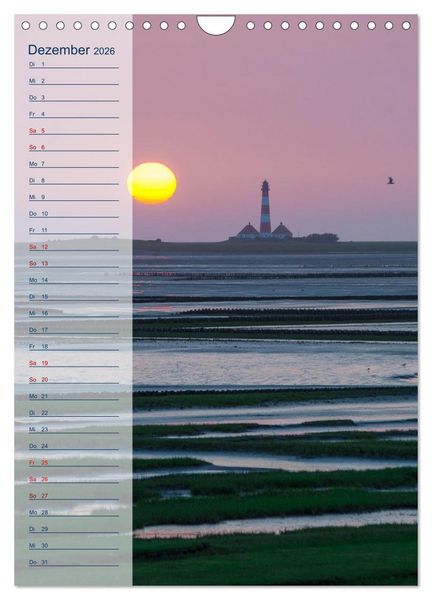 Produktbild: Maritim - Geburtstagskalender (Wandkalender 2026 DIN A4 hoch), CALVENDO Monatskalender