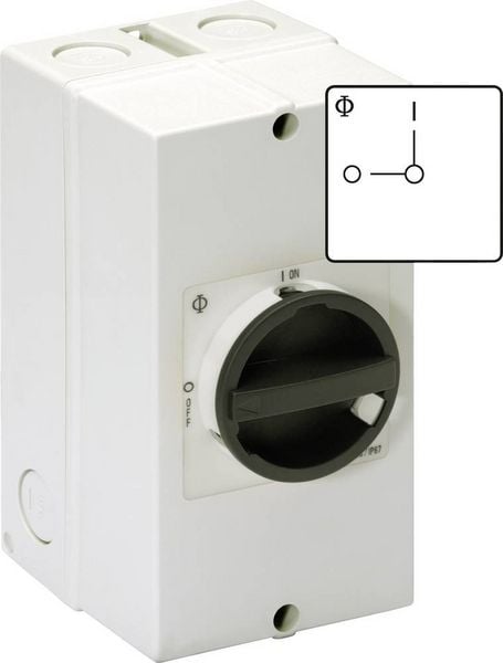 Produktbild: Kraus & Naimer KG32.T103/40.KL51V Reparaturschalter absperrbar 32A 1 x 90&deg; Schwarz 1St.