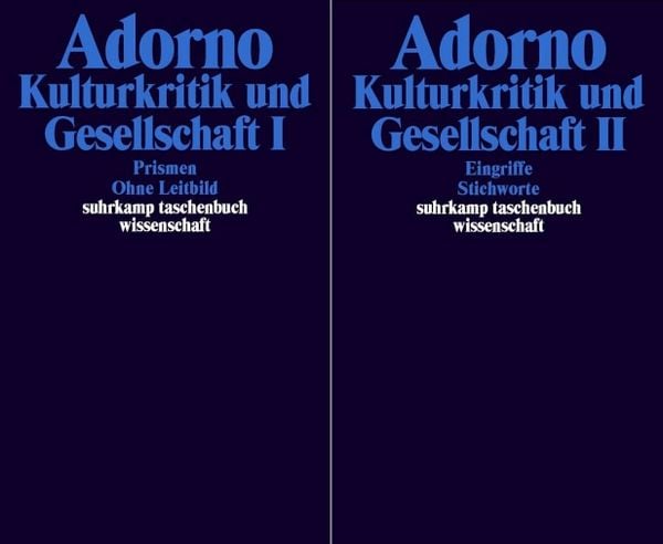 Gesammelte Schriften in 20 Bänden, Taschenbuch von Theodor W. Adorno, Suhrkamp, 9783518293102
