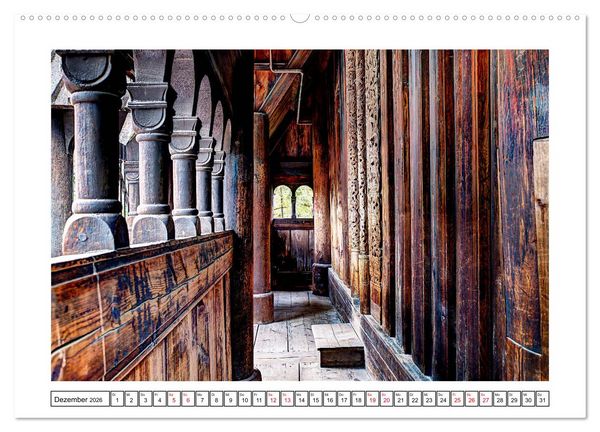 Produktbild: S&uuml;d - Norwegen (hochwertiger Premium Wandkalender 2026 DIN A2 quer), Kunstdruck in Hochglanz