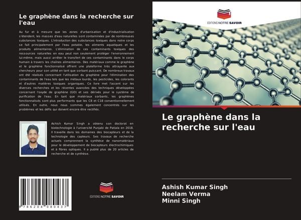 Produktbild: Le graph&egrave;ne dans la recherche sur l'eau